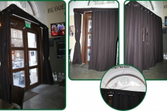 Kandalló pub hőszigetelő függöny