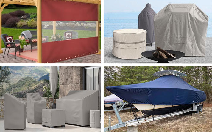  Kültéri védőhuzatok, takaróponyvák
